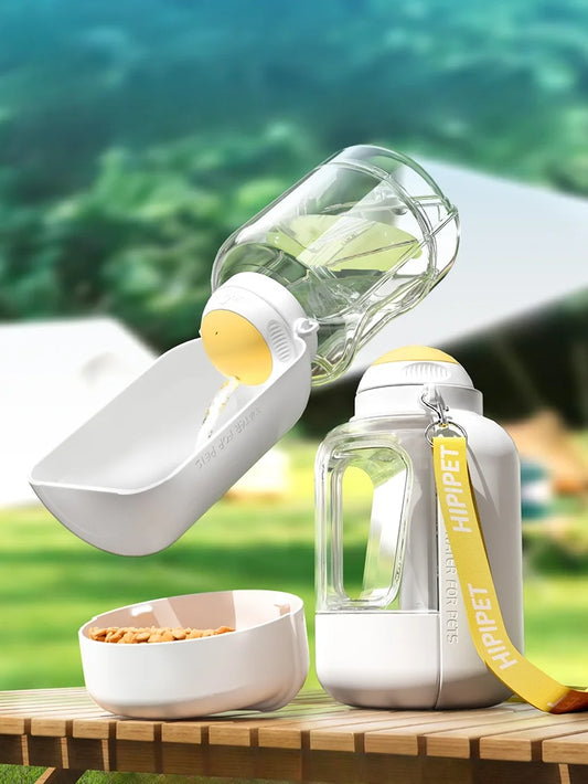Portable Pet Water & Food Bottle