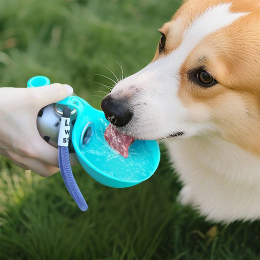 Pet/Dog Water Bottle - Drink & Bowl in One