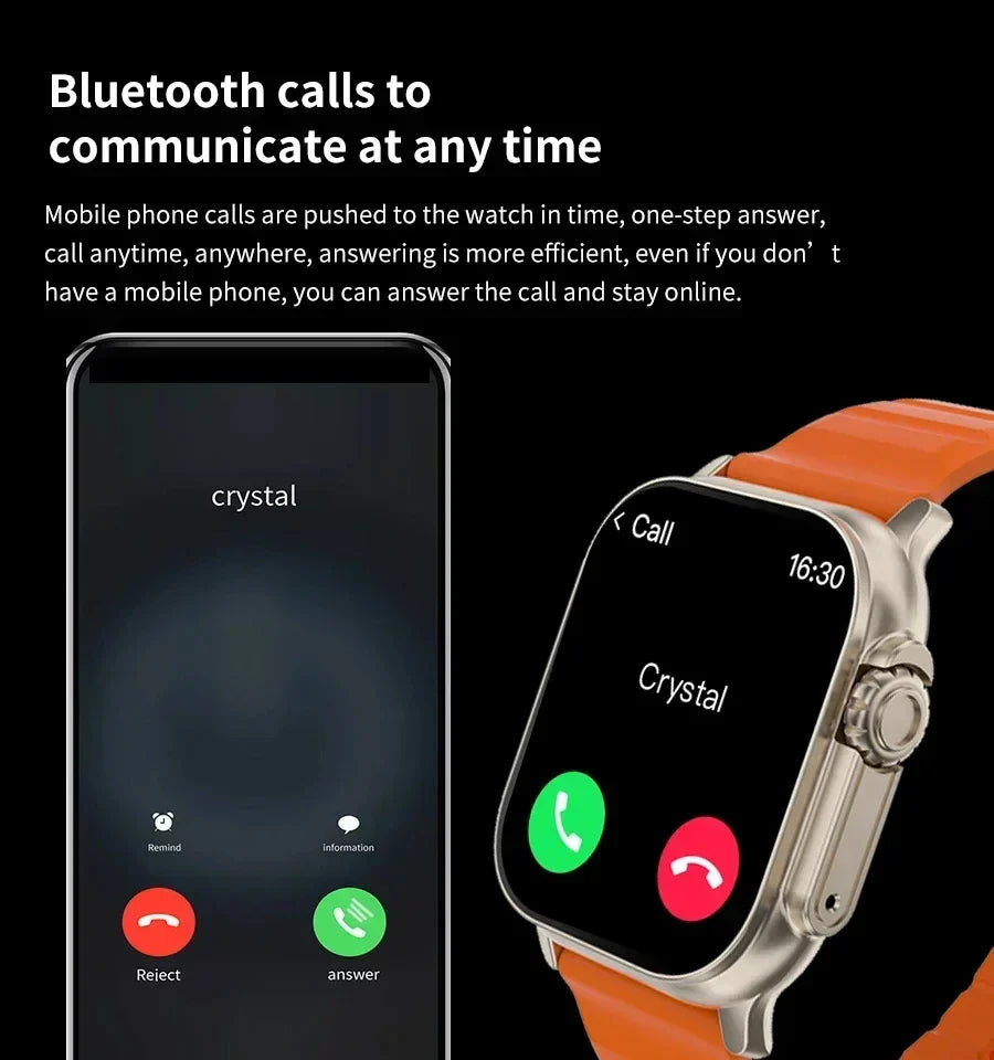 Smartwatch - Bluetooth Calling, Health Tracking & More