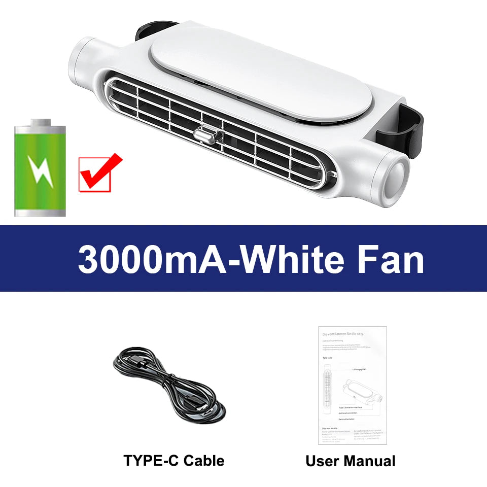 Seat Fan - Instant Cooling for Every Passenger