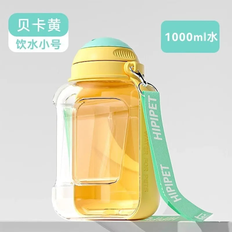 Portable Pet Water & Food Bottle