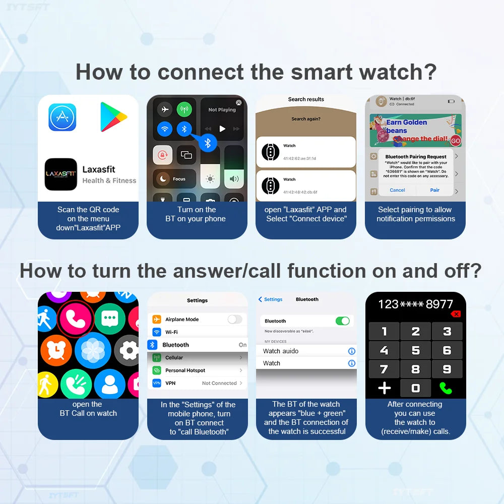 Smartwatch - Bluetooth Calling, Health Tracking & More