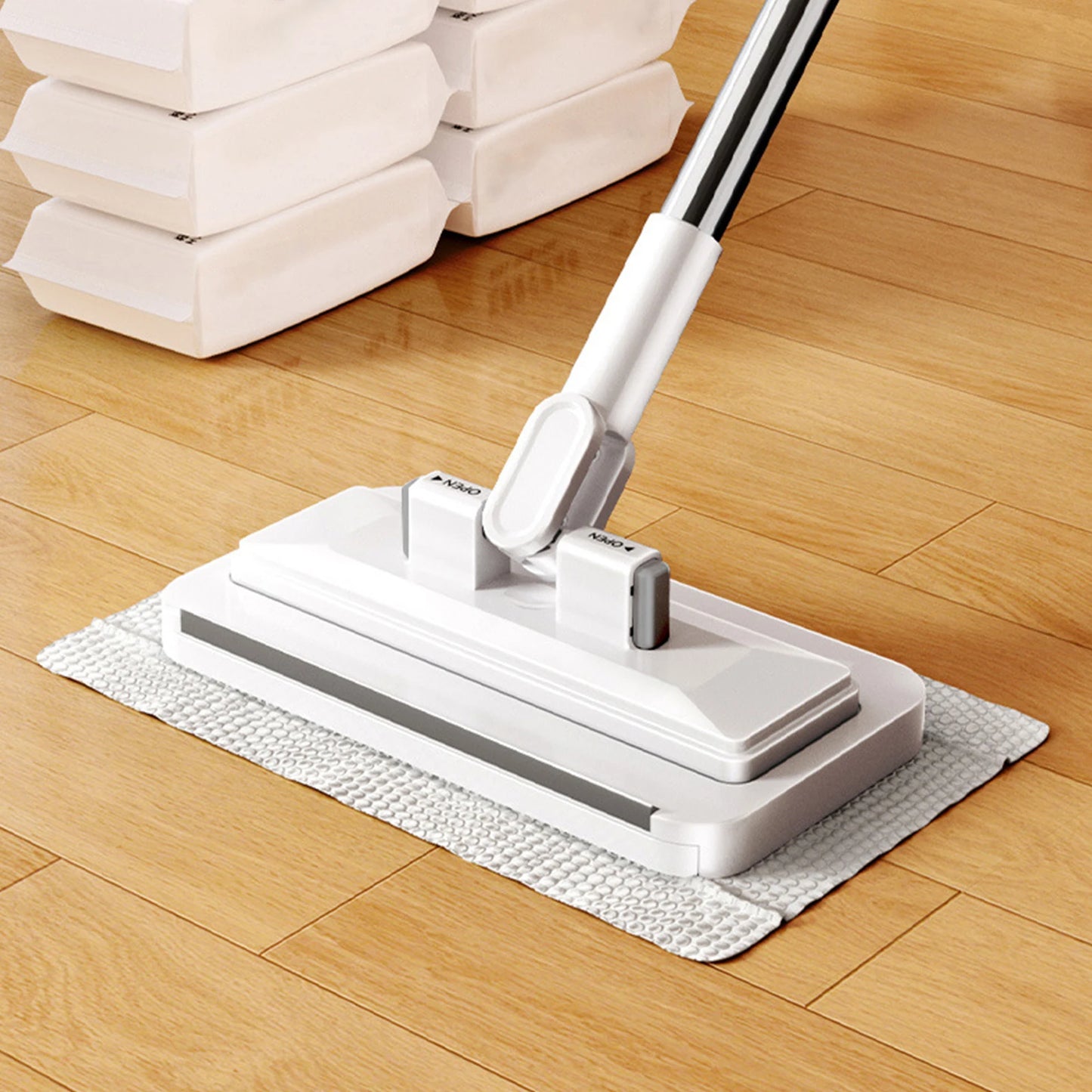 SwiftClean Mop - Reach More, Clean Faster