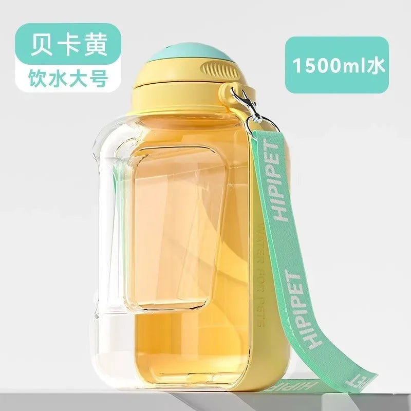 Portable Pet Water & Food Bottle