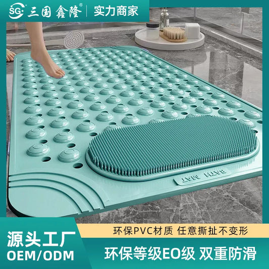 SafeStep™ Bath Mat - Non-Slip Comfort & Fast Drainage