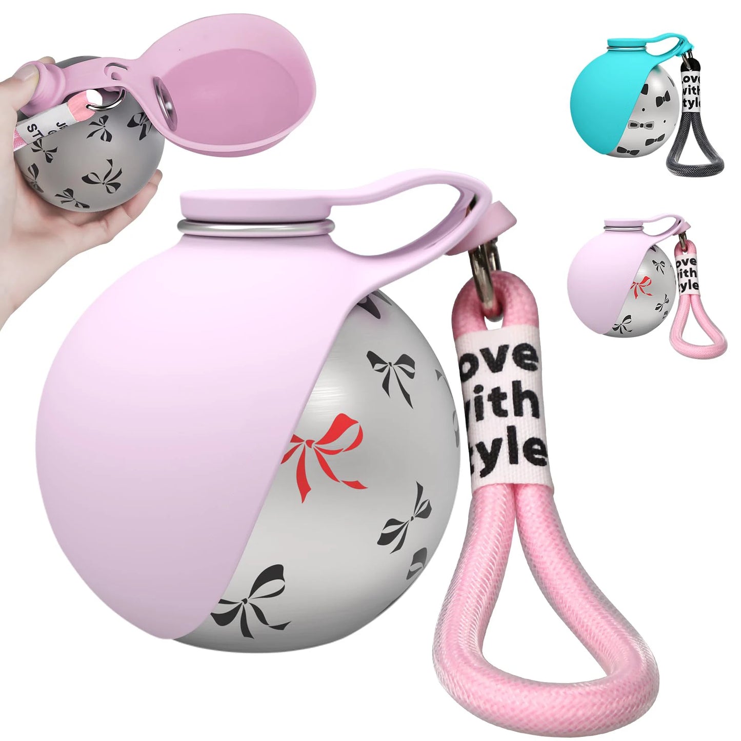 Pet/Dog Water Bottle - Drink & Bowl in One