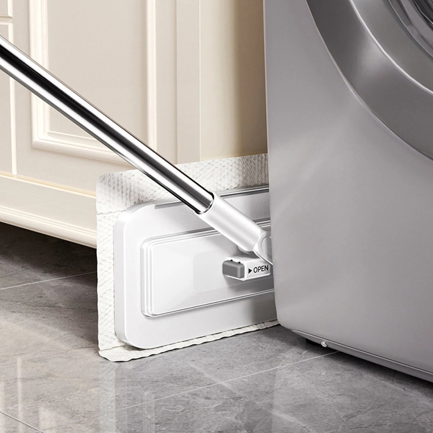 SwiftClean Mop - Reach More, Clean Faster