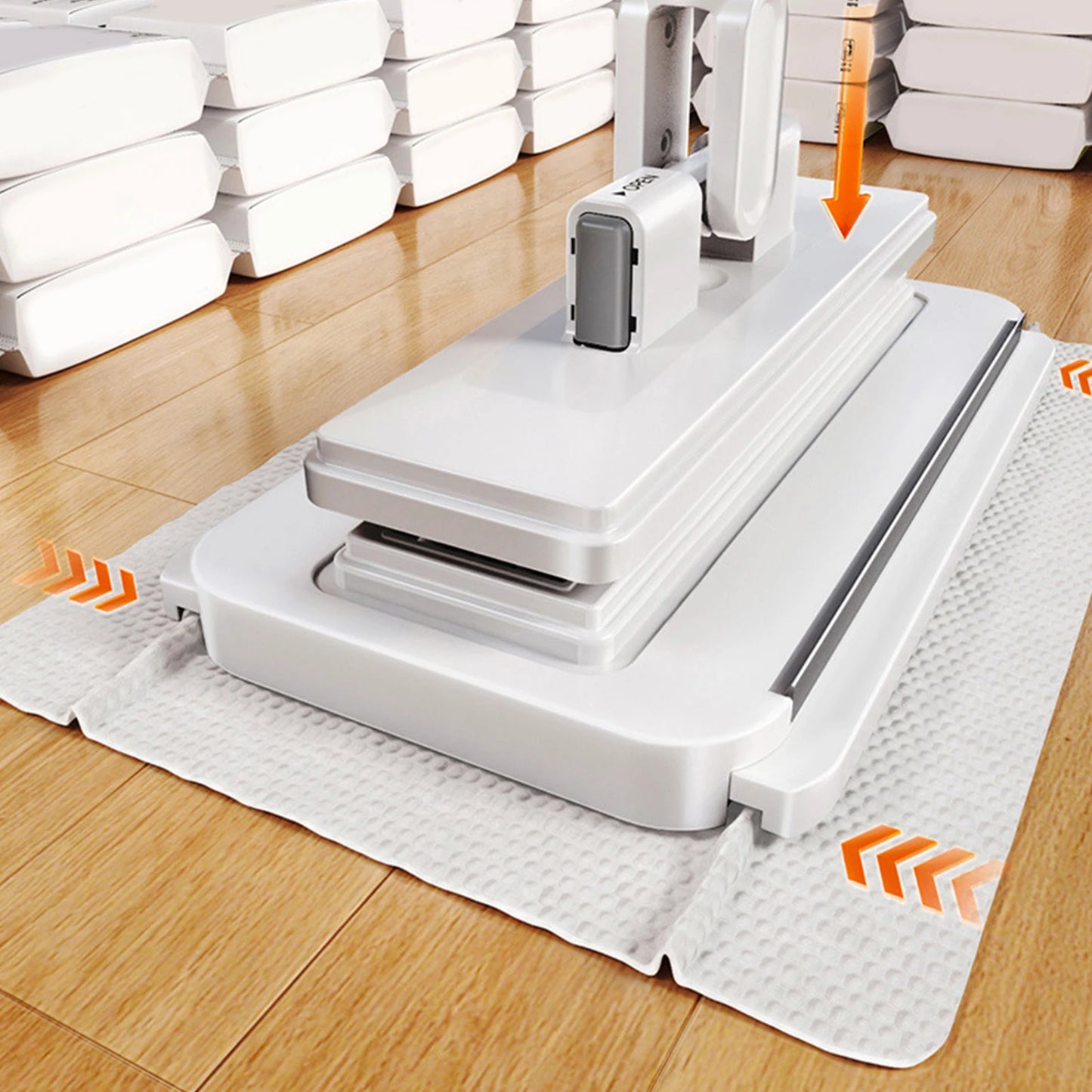 SwiftClean Mop - Reach More, Clean Faster