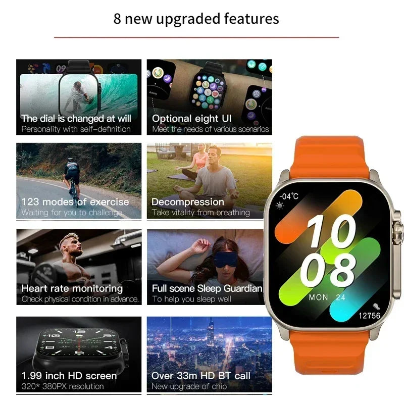 Smartwatch - Bluetooth Calling, Health Tracking & More